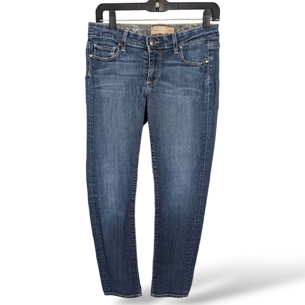 Paige Skyline‎ Jeans Women's Size 27 Stretch Skinny Denim Ankle